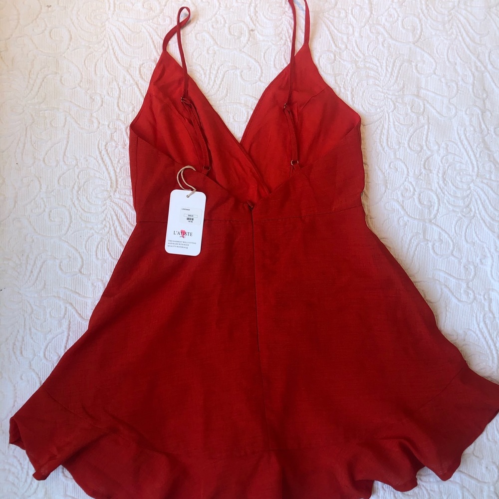 NWT Red Romper - Picture 4 of 7